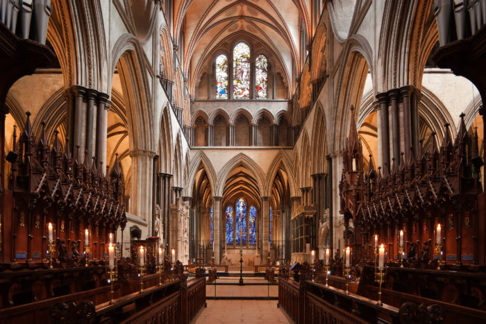 Choral evensong, Salisbury Cathedral